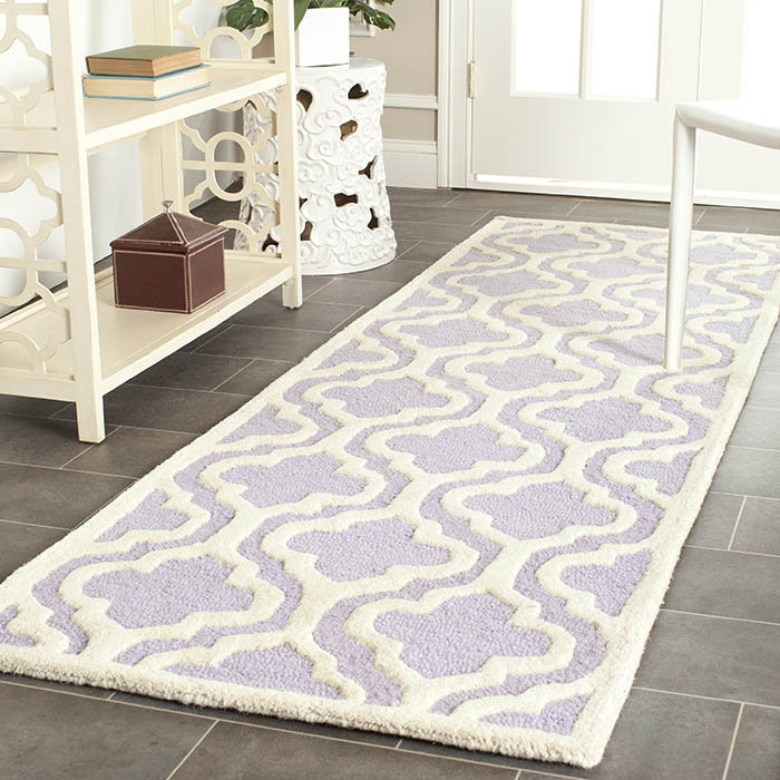 Cannen Hand Tufted Wool Geometric Rug