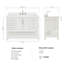 Meuble-lavabo simple 48 po ARIEL Moille-2097113021-2125877692