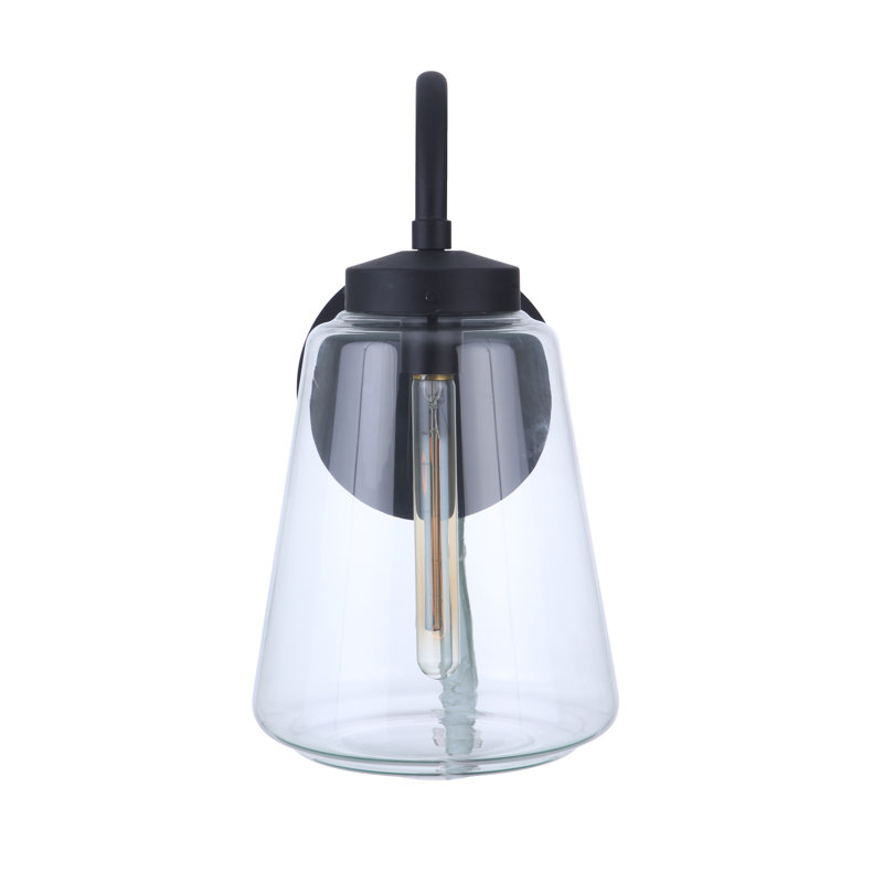 Laclede Wall Light, 18" H x 9.3" W x 12.63" D, Midnight