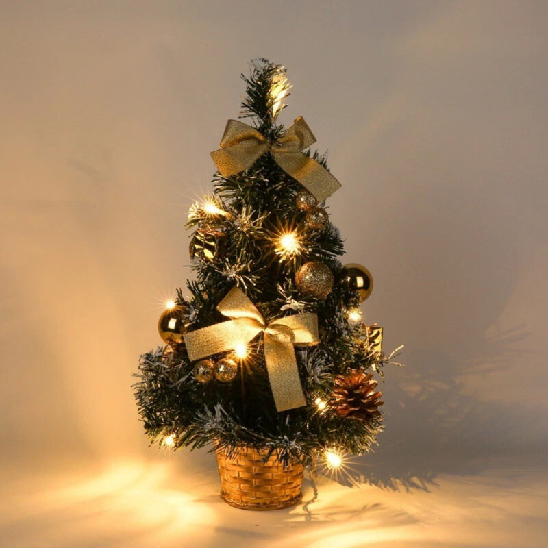 1.31' H Lighted Artificial Christmas Tree