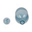 Bouteille en verre avec bouchon, bleu clair-1357362883