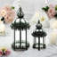 2 Piece Metal Floor Lantern Set-124300270