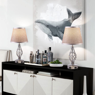 Ejlif Metal USB Table Lamp