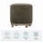 Mid-Century Modern Swivel Ottoman with Wood Base-557060779