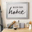 «Bless This Home», toile encadrée de qualité supérieure - prête à être accrochée-340166083-340166080
