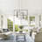 Kanise 3-Light Modern Chandelier Rectangular Black Cage Kitchen Island Pendant with Remote-205194047