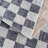 Brunetti Checkered Machine Woven Polyester Area Rug in Blue-1581719086