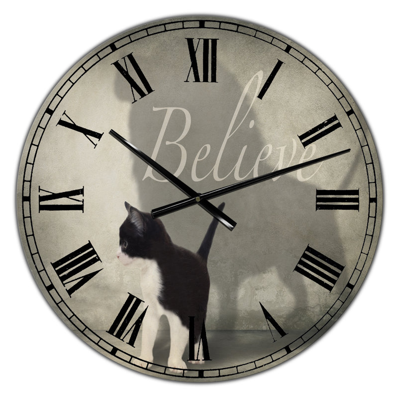 Horloge murale Believe Shadow I, Petit