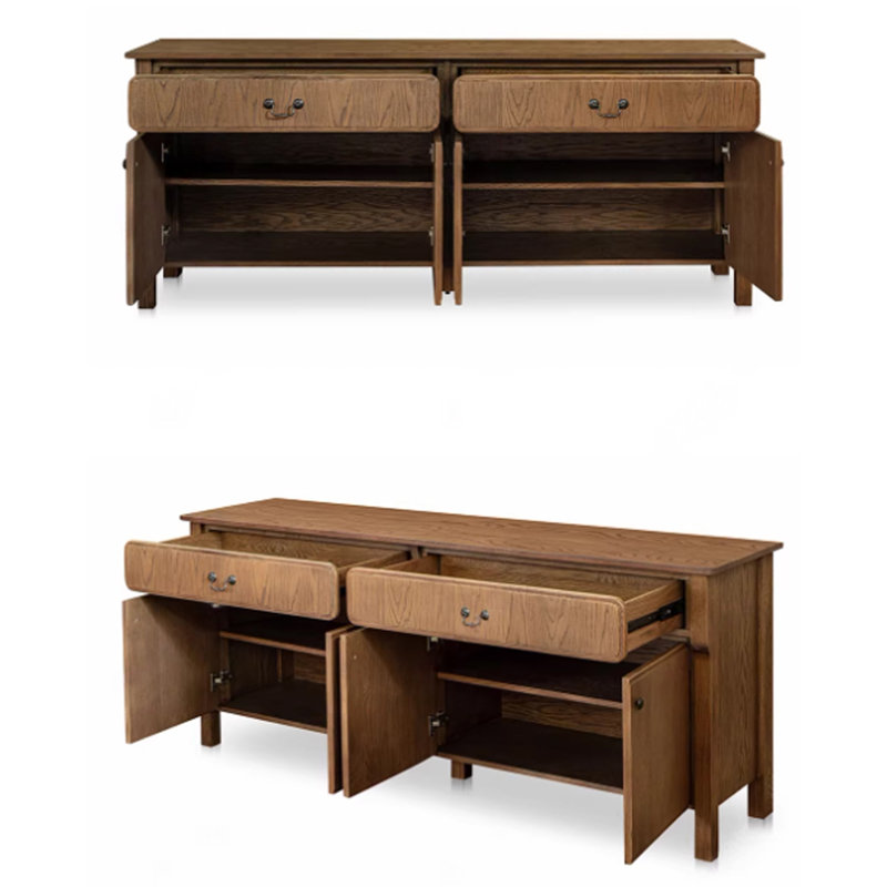 Buffet vintage français, H 31,5 po x l 78,86 po x P 17,72 po