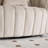 Upholstered Swivel Barrel Armchair-910433565