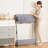  Portable Folding Baby Changing Table with Wheels - Height Adjustable Diaper Station with Waterproof Pad & Storage Organizer for Nursery-1746705059