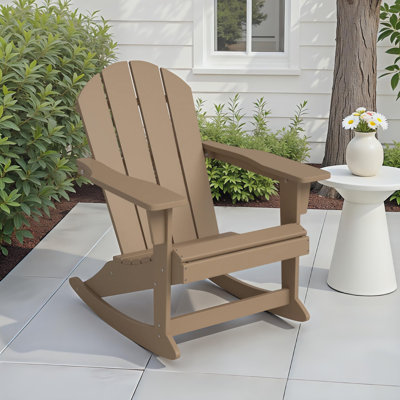 Laguna HDPE Rocking Adirondack Chair