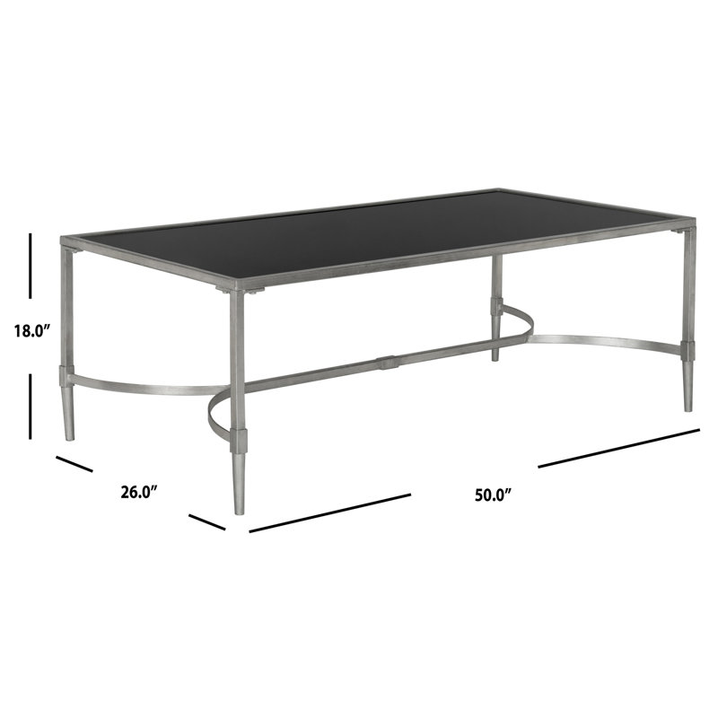 Table basse Antwan, Argent argent