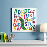 Bruno Carle The Caterpillar Alphabet II Print on Wrapped Canvas