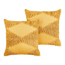 Verlieben -bezüge zum Polyester) Kissen & (Gelb & Gold;