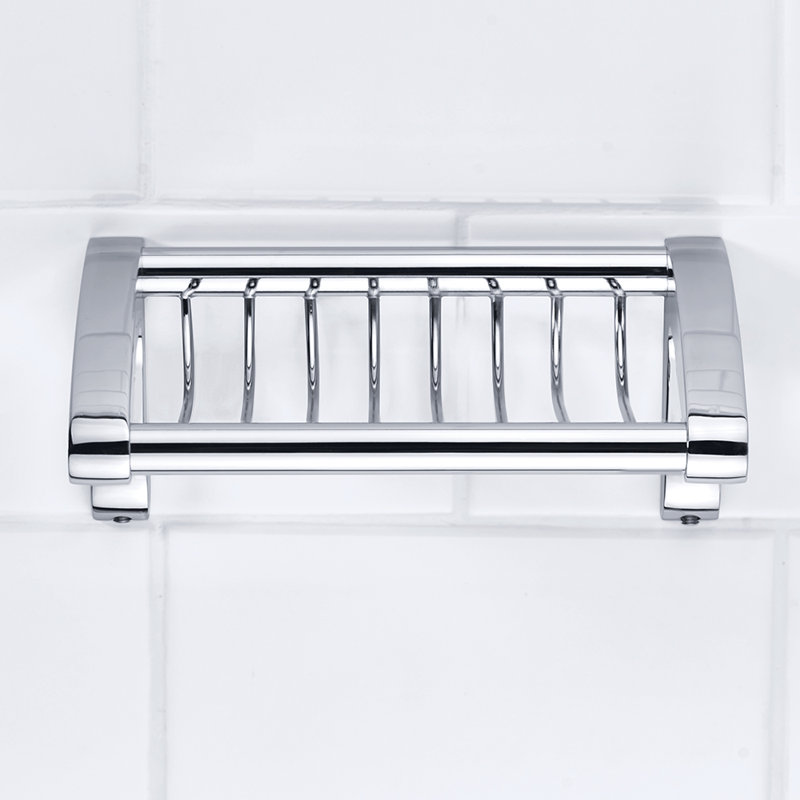 Kafka Soap Dish, Polished Chrome