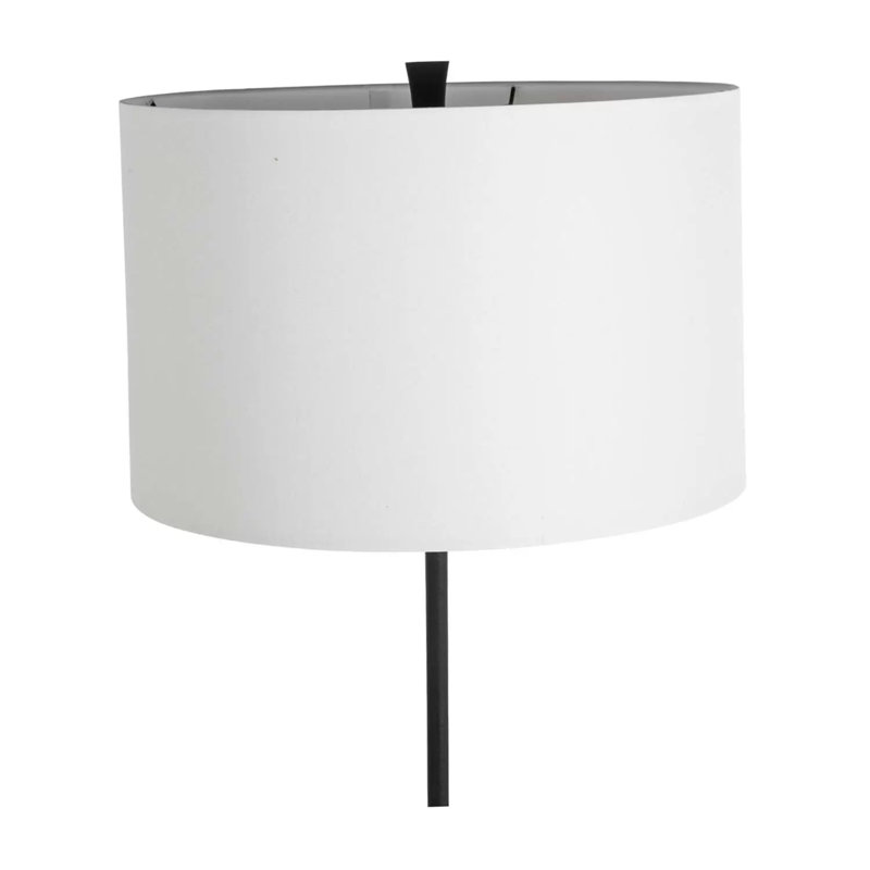 Charta Floor Lamp, Plaster Black