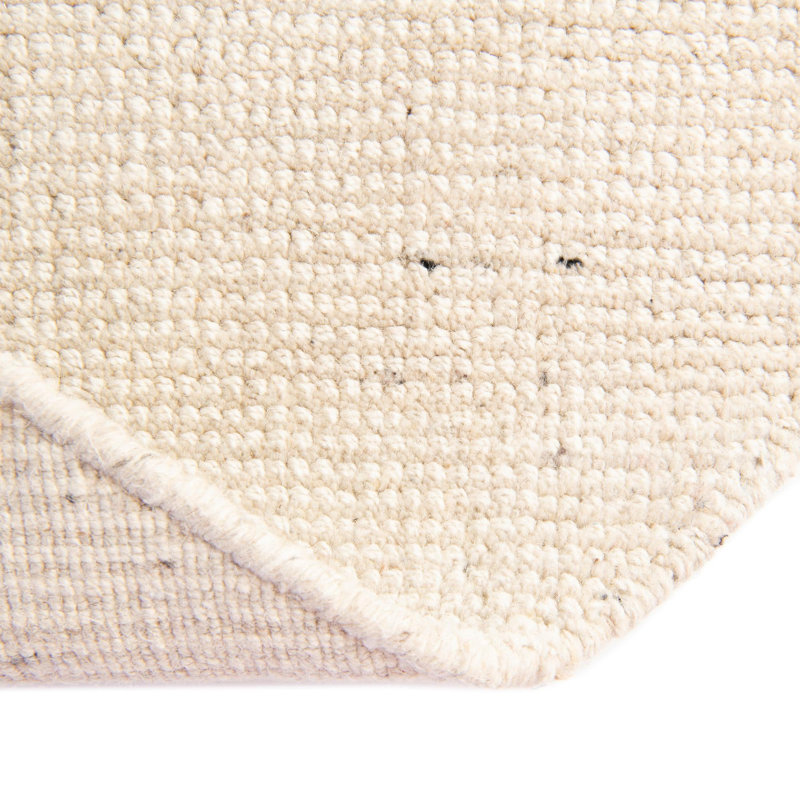 Liabah Wool Striped Indoor Rug, Round 3'3"
