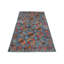 Tapis bleu Oushak 3 x 5 Kazak