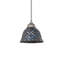 8" Wide Tiffany Fishscale Mini Pendant