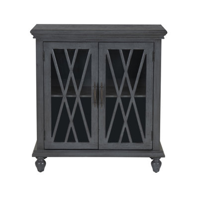 Kelcey 2 Door Cabinet Grey