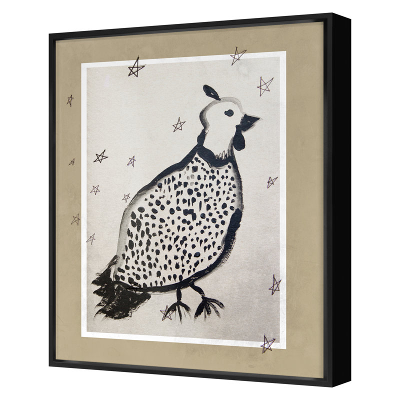 Little Pheasant Print by Bainbridge, Hope, Black Single Picture Framed