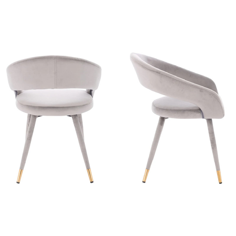 Chaise Venessa, Gris foncé