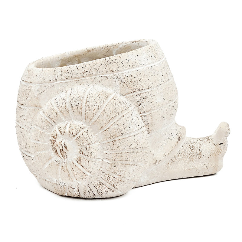 Jardinière en sable et en ciment de 9,5 po x 8,3 po x 6,5 po avec finition beige texturée, idéale pour créer un coin dans votre jardinière, superbe décoration pour la chambre à coucher