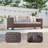 Madysun 3 - Person Patio Conversation Set with Cushions-487043814