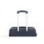 bagages 4 pièces valise légère en ABS avec roues rotatives, 24 pouces et 28 pouces avec verrou TSA, (16/20/24/28) NOIR