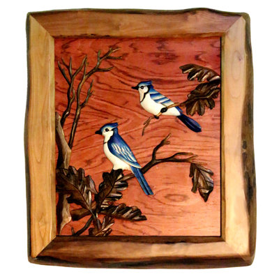 Décoration murale blue jays