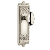 Grandeur Windsor Plate Double Dummy with Eden Prairie Door Knob