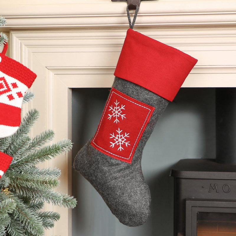 Snowflake Stocking