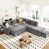Polyester gris est en rupture de stock