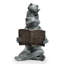 Frog Family Reading Garden Statue