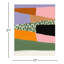 «Abstract Minimalisme Collage 02» par Little Dean, impression sur bois encadrée-132351108-132351111