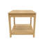 Table de bout Rise, chêne clair
