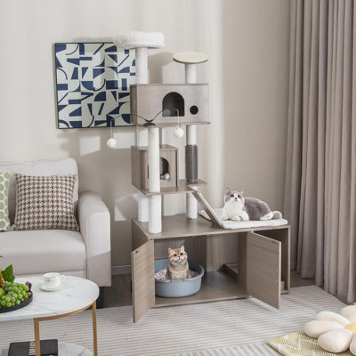 173 cm H Cat Tree / Condo