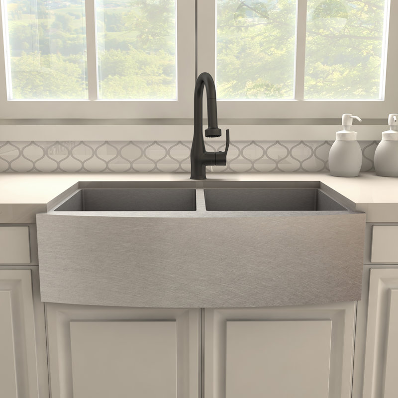 Robinet de cuisine ZLINE, Noir mat