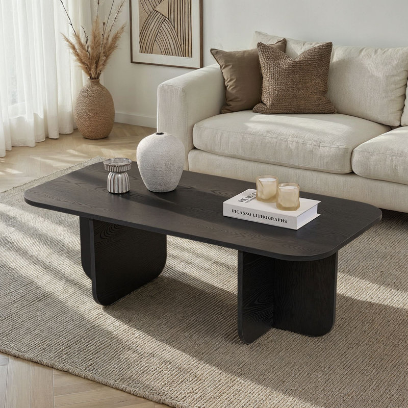 Table basse, H 16,1 po x L 47,2 po x l 23,6 po, Brun