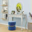 Meuble-lavabo 3 tiroirs avec miroir ovale-1681949062