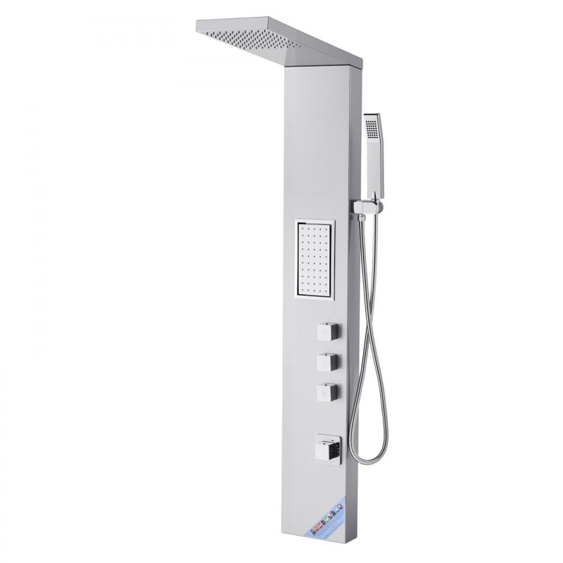 Colonne de douche en acier inoxydable