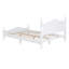 Lit de jour simple tapissier capitonné avec couchette, canapé-lit en velours avec ports USB et ports de charge de type C, sans sommier, gris-1164592683