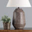 Lampe de table brune 28,5 "
