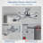 45'' Shower Panel with Adjustable Shower Head-86637817