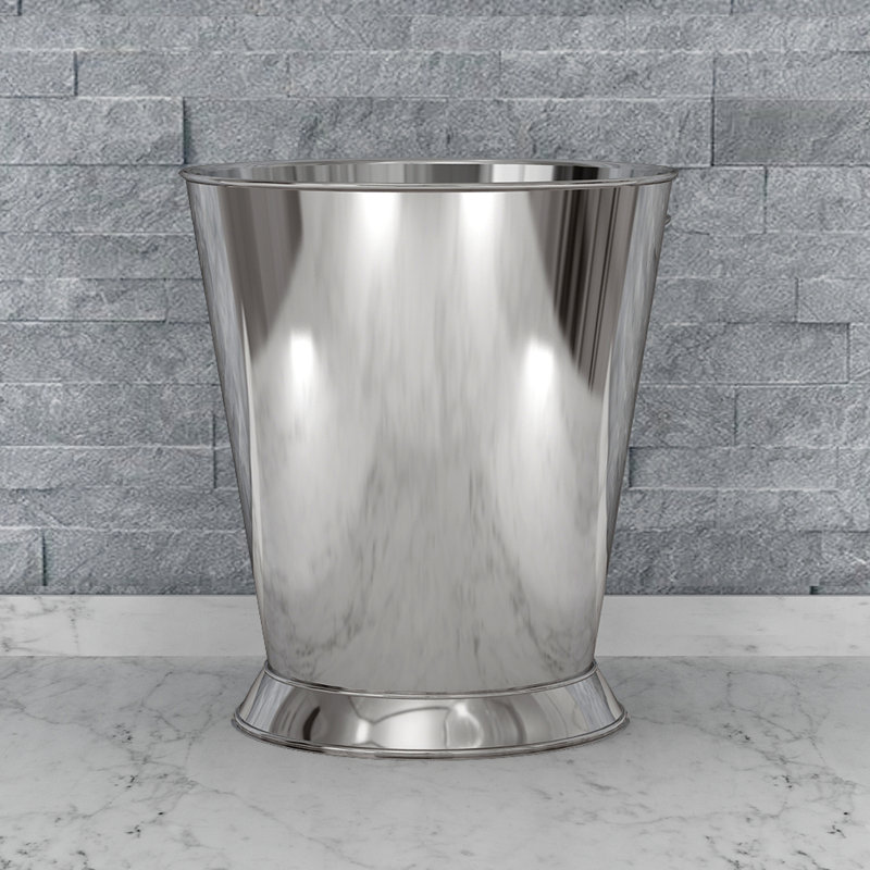 Madison Steel Open Waste Basket