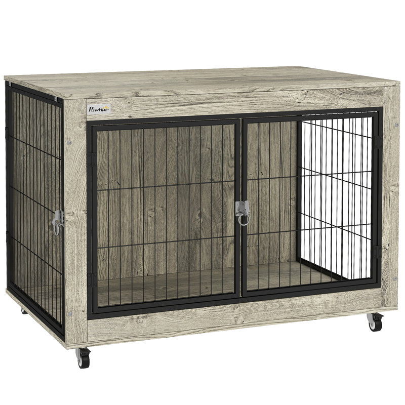 Furniture Style Crate with 3 Doors
