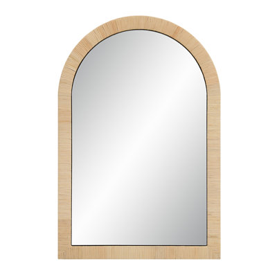 Anisley Rattan Concave Wall Mirror