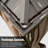 Outdoor Permanent Hardtop Gazebo Canopy-734197852-734197853-734197826