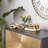 Cosmoliving By Cosmopolitan 2-Piece Gold Aluminum Sculpture